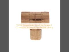 C70600 Copper Nickel Tee Corrosion Resistant Fitting