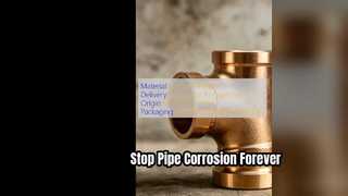 Threaded CuNi Equal Tee Corrosion Resistant Pipe Fitting