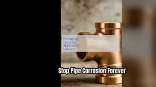 DN20 CuNi C70600 Equal Tee Anti Corrosion Pipe Fitting