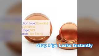 Copper Threaded Pipe Cap Leak Proof End Closure Solution