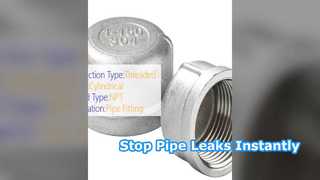 Stop Copper Pipe Leaks ANSI DIN Rated End Caps
