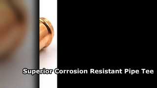 C70600 Copper Nickel Equal Tee Corrosion Resistant Fitting