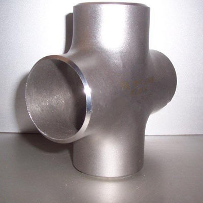 CuNi 9010 Equal Cross Pipe Fitting Copper Nickel ANSI B16.9 Straight 2" SCH40