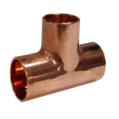 C70600 Copper Nickel Equal Tee with NPT/BSP Thread DN20 Corrosion Proof Pipe Adapter