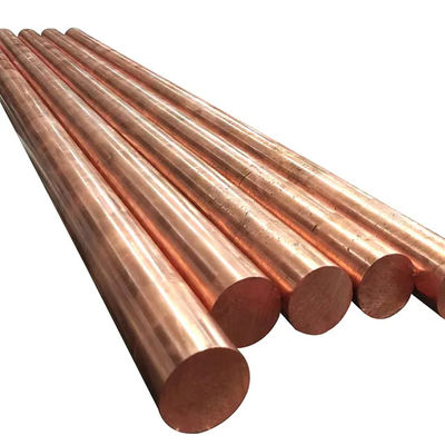 ASTM ASME SB111 Copper Nickel Bar Density 8.9g/cm3 Elongation 30% Min CuNi Rod
