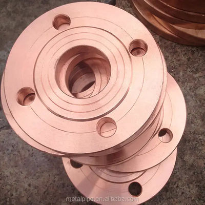 JIS Standard Copper Nickel Weld Neck Flange for Marine Applications with 1500# Pressure Rating