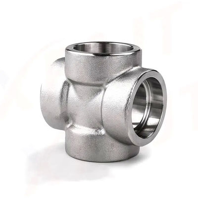 METAL Manufacturer Nickel 90/10 Pipe Fittings UNS C70600 UNS C71500 Copper Equal Cross