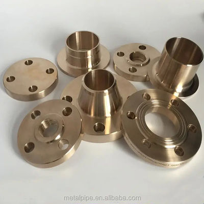 JIS Standard Copper Nickel Weld Neck Flange for Marine Applications with 1500# Pressure Rating