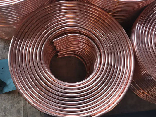 ±0.1mm Precision Copper Nickel Tube C70600 Marine Grade Custom Length Anti-Corrosion Tubing