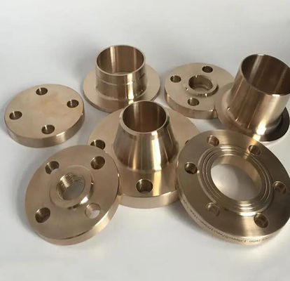 C70600 CuNi Weld Neck Flange ASME B16.5 High Pressure Marine Shipbuilding Fitting
