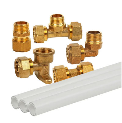 Threaded Copper Nickel Equal Tee with DN20 Size and ANSI JIS DIN Standard for Industrial Water Pipe Systems