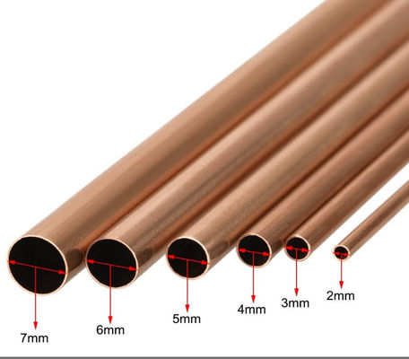 C71500 CuNi 70/30 Seamless Capillary Tubing, High Precision Nickel Alloy Pipe, Corrosion Resistant