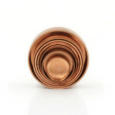 150 PSI 400°F Polished Finish Copper Pipe Cap Threaded Pipe End Cover