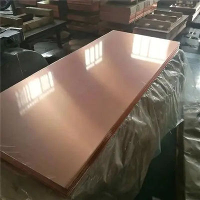 CuNi 90/10 70/30 Alloy Sheet Plate Seaworthy Packing 1000-3000mm Width Corrosion Proof