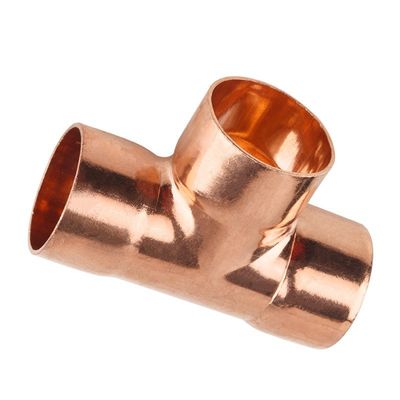 Corrosion Resistant Copper Nickel Equal Tee with Threaded Connection and DN20 Size for Industrial Water Pipe