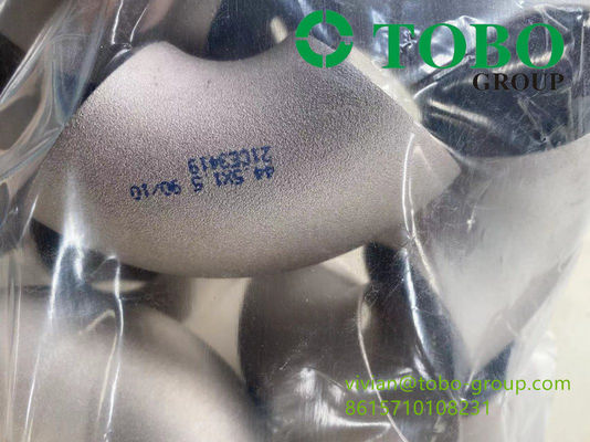 ASTM B16.9 Wooden Case Packaging for CuNi 90/10 C70600 Elbow Pipe Fitting