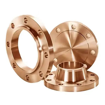 WN Copper Nickel Flange ASME B16.5 High Pressure Shipbuilding Pipeline Connection