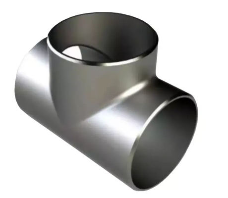 70/30 Cu-Ni Equal Tee Corrosion Resistant ASME B16.9 Buttweld Fitting for HVAC