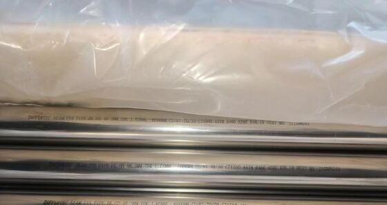 C71500 CuNi 70/30 Copper Nickel Alloy Pipe Heat Exchanger Seamless Tubing
