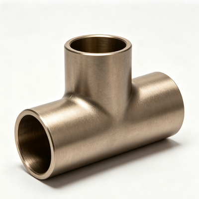 CuNi 70/30 Copper Nickel Socket Weld Tee Reducing Equal ASME B16.5 Class150 Pipe Fitting