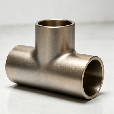 Forged CuNi 70/30 Copper Nickel Tee Seawater System Pipe Fitting ASME B16.5 Class150