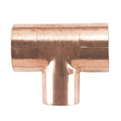 C70600 Copper Nickel Equal Tee with NPT/BSP Thread DN20 Corrosion Proof Pipe Adapter