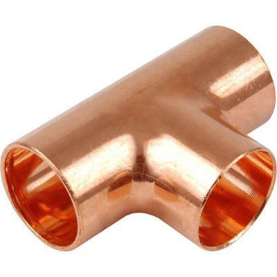 C70600 Copper Nickel Equal Tee with NPT/BSP Thread DN20 Corrosion Proof Pipe Adapter