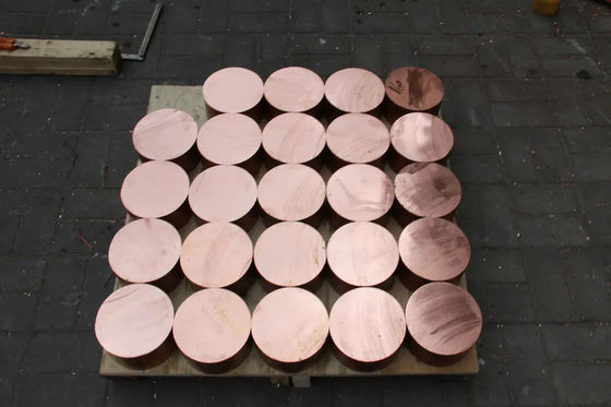 ASTM ASME SB111 Copper Nickel Bar Density 8.9g/cm3 Elongation 30% Min CuNi Rod