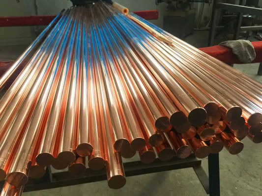 Elongation 30 percent minimum Copper Nickel Bar Rod 6mm to 200mm ideal for heat exchangers and chemical processing equipment