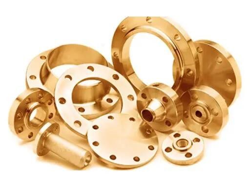 C70600 CuNi Weld Neck Flange ASME B16.5 High Pressure Marine Shipbuilding Fitting