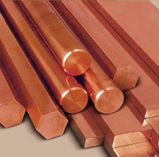 ASTM ASME SB111 Copper Nickel Bar Density 8.9g/cm3 Elongation 30% Min CuNi Rod