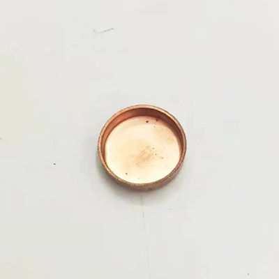 Threaded Copper Cap Fitting ANSI/DIN 150 PSI Pipe End Seal Closure for Water Piping