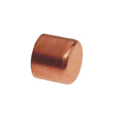 C70600 Copper Nickel Cap Solder End Leak-Proof Marine Grade Pipe Fitting Corrosion Resistant