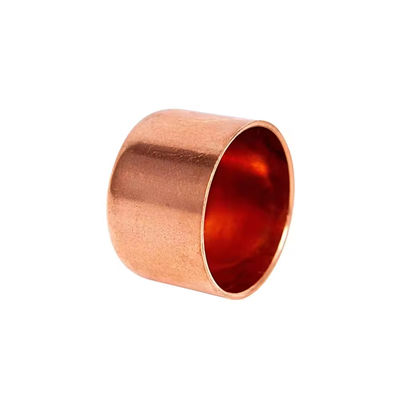 C70600 Copper Nickel Cap Solder End Leak-Proof Marine Grade Pipe Fitting Corrosion Resistant
