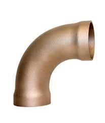 Copper Nickel Elbow ASTM B466 UNS C715000 Seamless  45 Degree