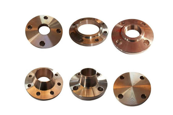 Weld Neck Copper Nickel Flange ASME B16.5 High Pressure for Marine and Shipbuilding