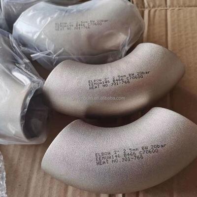 DIN86090 CUNI C70600 C71500 ELBOW LR/SR 30D 45D 90D 180D Butt Welding Fittings