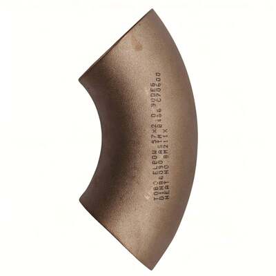 CUNI ASTM B466 UNS C70600  1.5D 90° 3'' 10Bar Elbow ASME B16.9