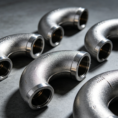 Customized Corrosion Resistant High Pressure Copper Nickel Elbow CuNi C70600 Pipe Bend