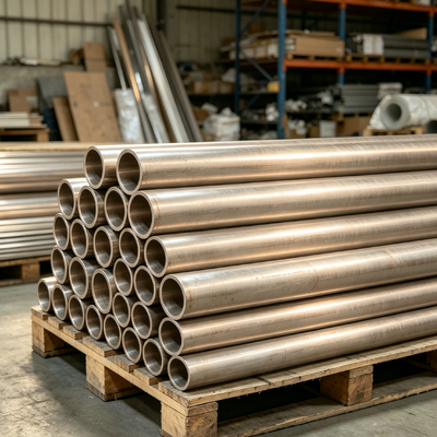 ASTM B466 Seamless Copper Nickel Pipe CuNi 70/30 for Heat Exchanger Applications